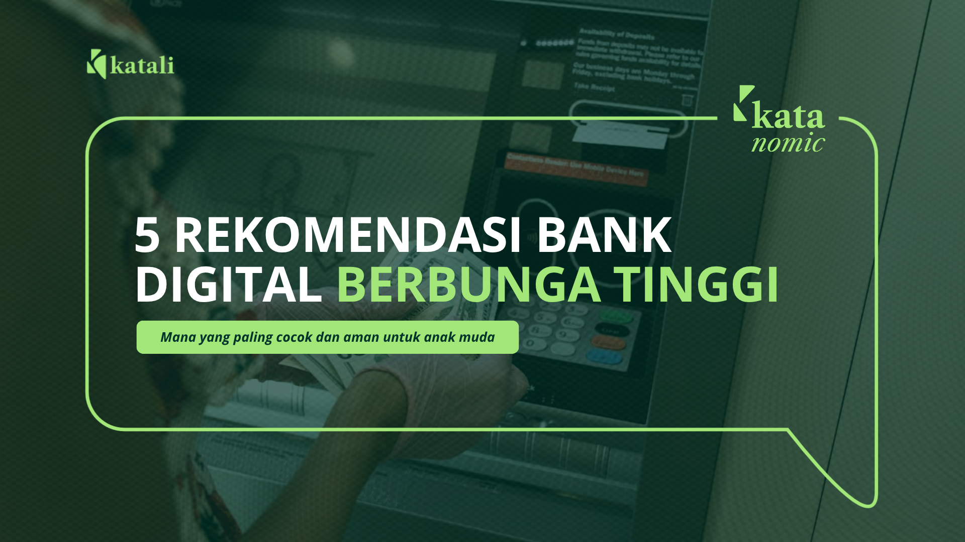 Rekomendasi Bank Digital | Katali.id