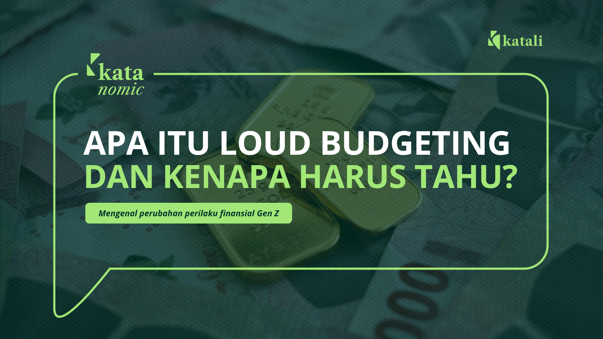 Fenomena "Loud Budgeting": Kenapa Anak Muda Sekarang Lebih Bangga Pamer Tabungan daripada Flexing?